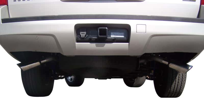 Gibson — Gibson 07-12 Chevrolet Avalanche LS 5.3L 2.25in Cat-Back Dual Extreme Exhaust - Aluminized
Truck/Suv - view 3