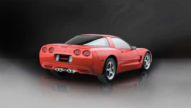 CORSA Performance — Corsa 1997-2004 Chevrolet Corvette C5 Z06 5.7L V8 Polished Xtreme Axle-Back Exhaust
Exhaust - view 4