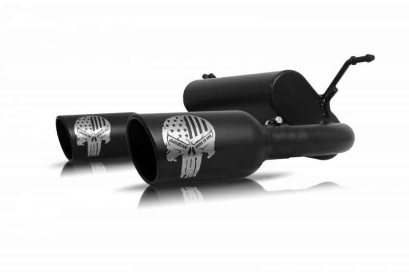 Gibson — Gibson 07-17 Jeep Wrangler Sport 3.6L 2.5in Patriot Skull Series Cat-Back Dual Exhaust - Blk Ceramic
Truck/Suv (Jeep) - view 2