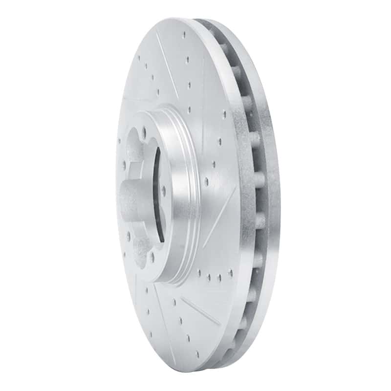 R1 Concepts — R1 14-19 Ford Transit-150 Front Right Drilled & Slotted Silver Brake Rotor
R1 Brake Rotor Drill - view 2
