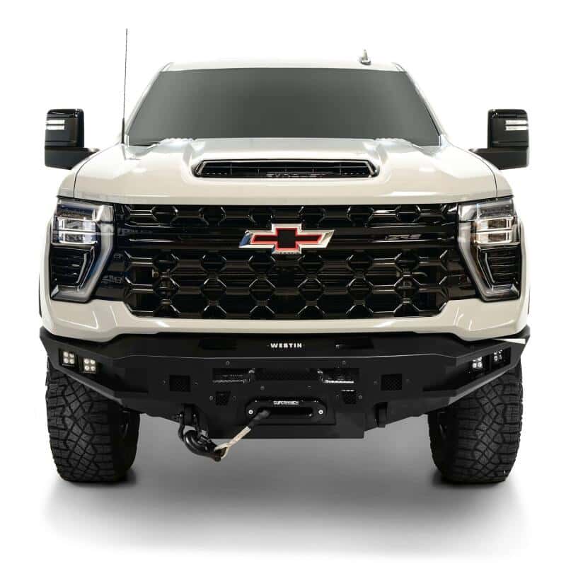 Westin — Westin 2024+ Chevrolet Silverado 2500/3500 Pro-Series Front Bumper - Textured Black
Bumper - view 5