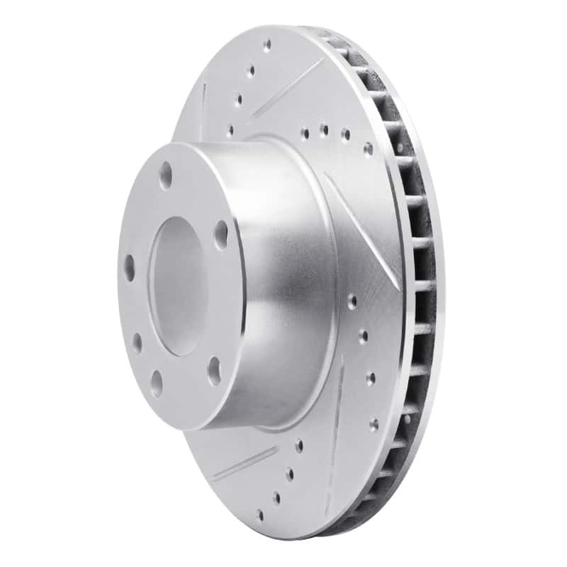 R1 Concepts — R1 82-86 BMW 735I Front Left Drilled & Slotted Silver Brake Rotor
R1 Brake Rotor Drill - view 2