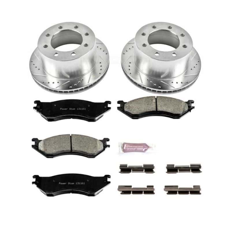 PowerStop — Power Stop 01-02 Dodge Ram 2500 Rear Z23 Evolution Sport Brake Kit - view 1