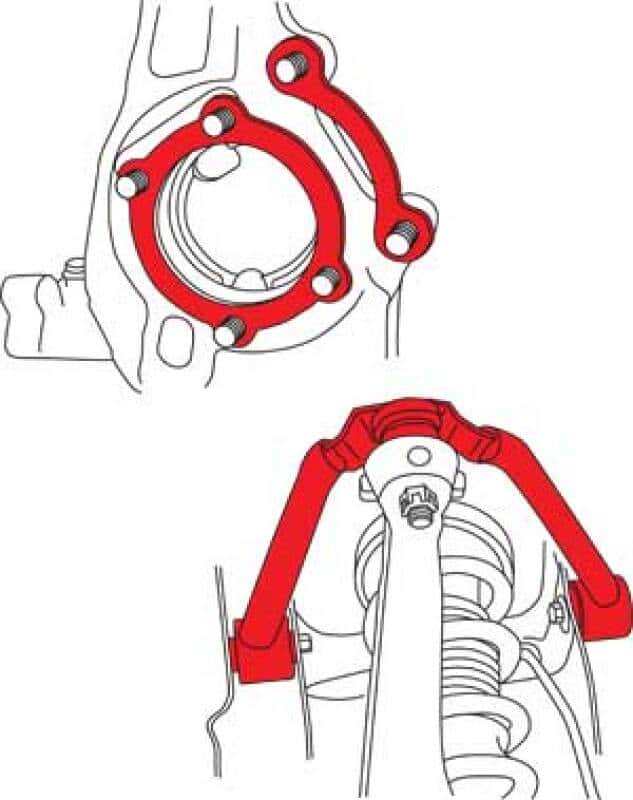 SPC Performance — SPC Performance 03-08 Nissan 350Z/03-07 Infiniti G35 Front Adjustable Control Arms
ADJ. CONTROL ARM PR
ADJ ARM PR - view 5
