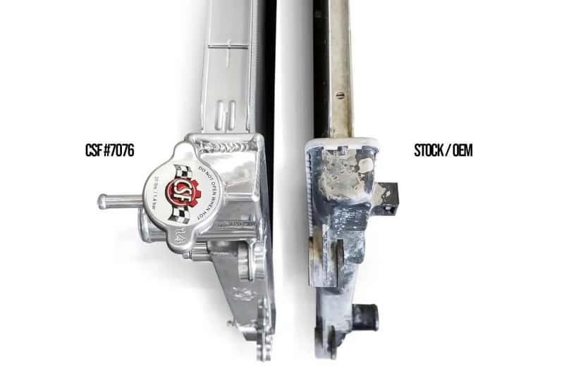 CSF — CSF 06-14 Toyota FJ Cruiser 4.0L / 03-09 Toyota 4Runner 4.0L / 2010 Toyota 4Runner 2.7L Radiator
CSF Radiator
7076 - view 3