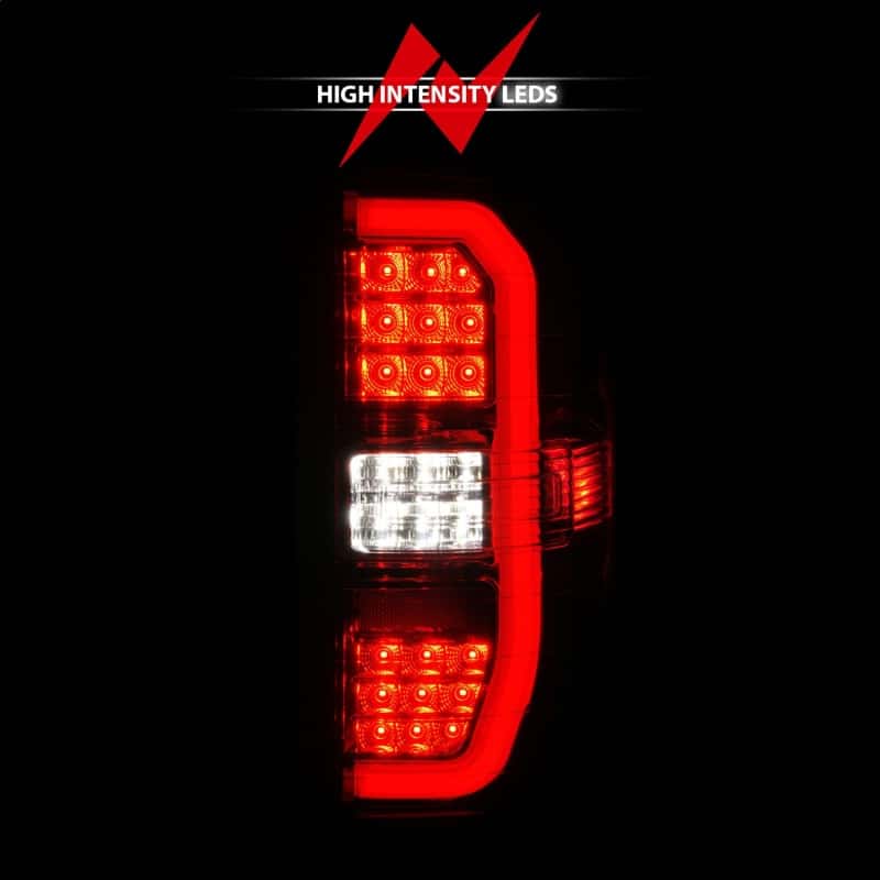 ANZO — ANZO 14-18 GMC Sierra 1500 LED Taillights Red/Clear
Tail Light Set - view 7