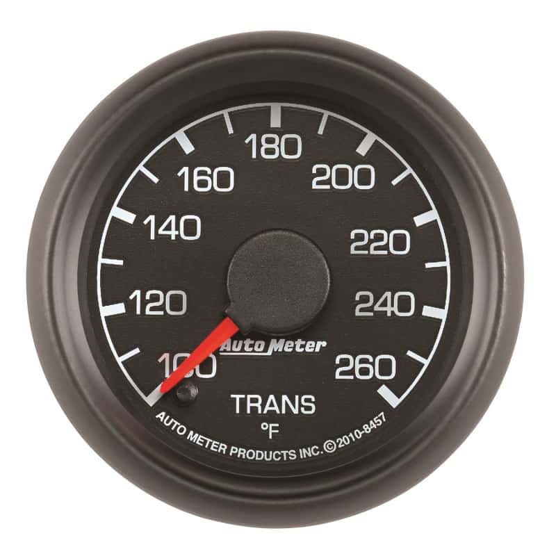 AutoMeter — Autometer Factory Match Ford 52.4mm Full Sweep Electronic 100-260 Deg F Transmission Temp Gauge
GA 2" TRNS 260F FFM - view 1