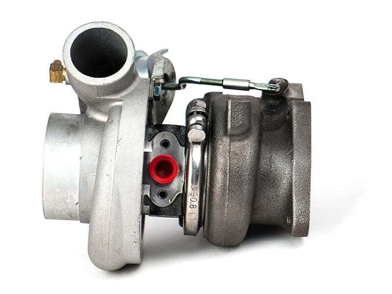 Forced Performance — Forced Performance DSM Flanged Vehicle Green Turbo 84mm Black Turbine Housing WG on O2 (D/S Only) - view 2