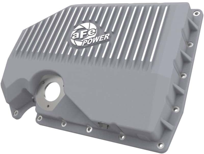 aFe — aFe 05-19 VW 1.8L/2.0L w/ Oil Sensor Engine Oil Pan Raw POWER Street Series w/ Machined Fins
Engine Oil Pan - view 2