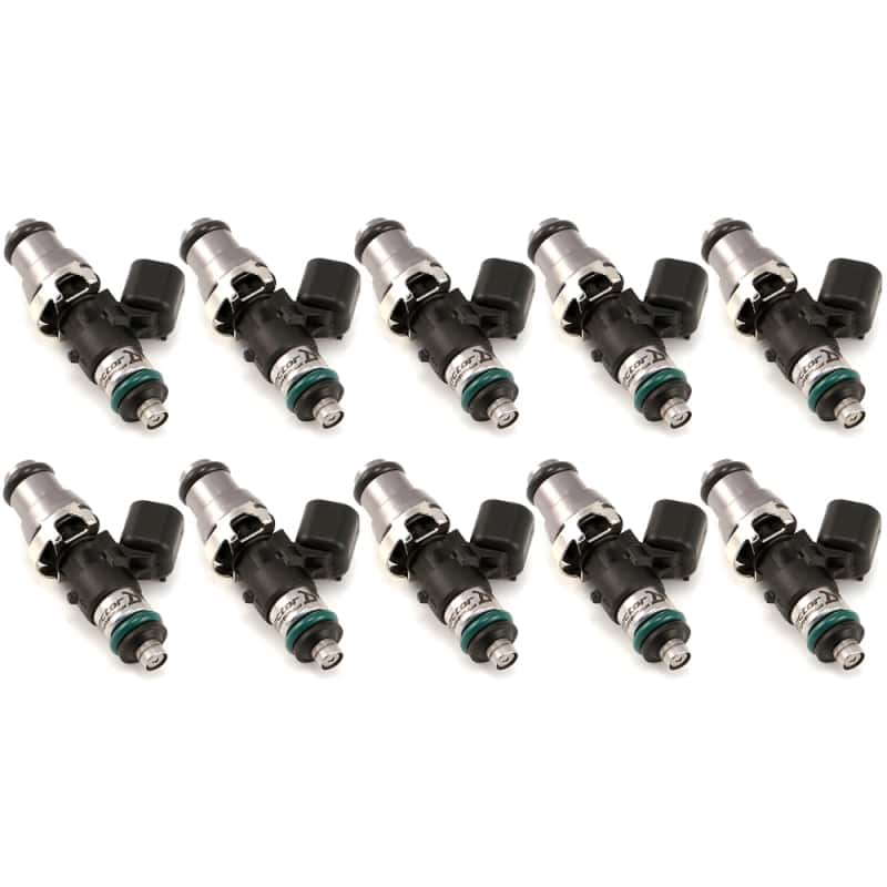 Injector Dynamics — Injector Dynamics ID1050X Injectors 14mm (Grey) Adaptor Top (Set of 10) - view 1