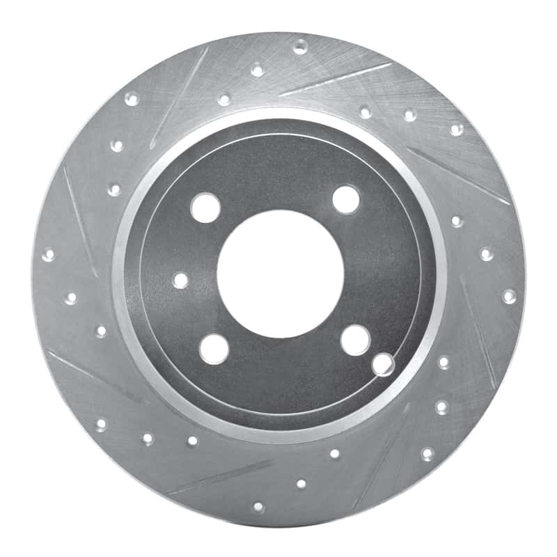 R1 Concepts — R1 93-95 Volvo 850 Rear Left Drilled & Slotted Silver Brake Rotor
R1 Brake Rotor Drill - view 1