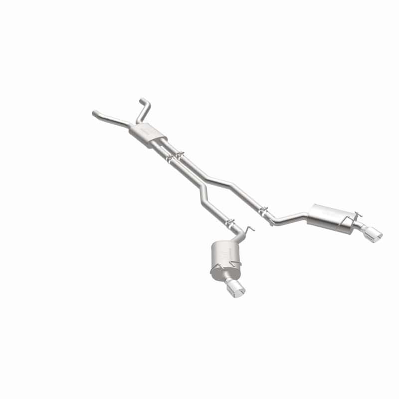 Magnaflow — MagnaFlow Cat-Back Stainless Dual Split Rear Exit 4in Polished Tips 11-15 Chevy Camaro 3.6L V6
Cat-Back - view 40