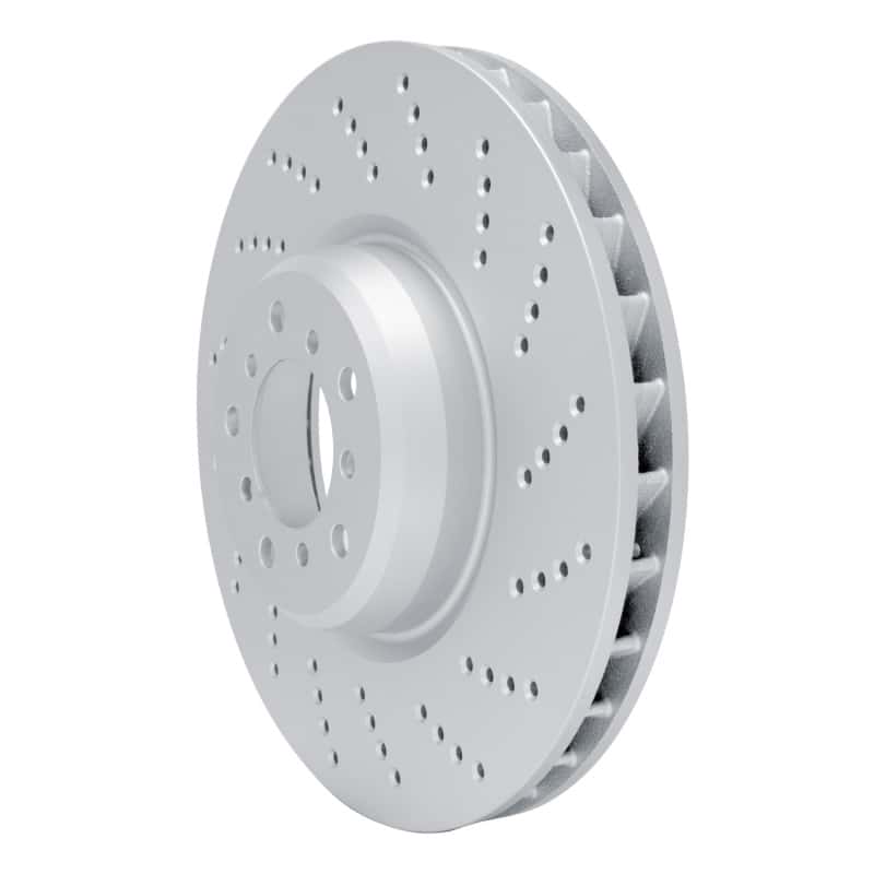 DFC — DFC 06-10 BMW M6 Right Front Drilled GeoSPEC Coated Rotor - view 2