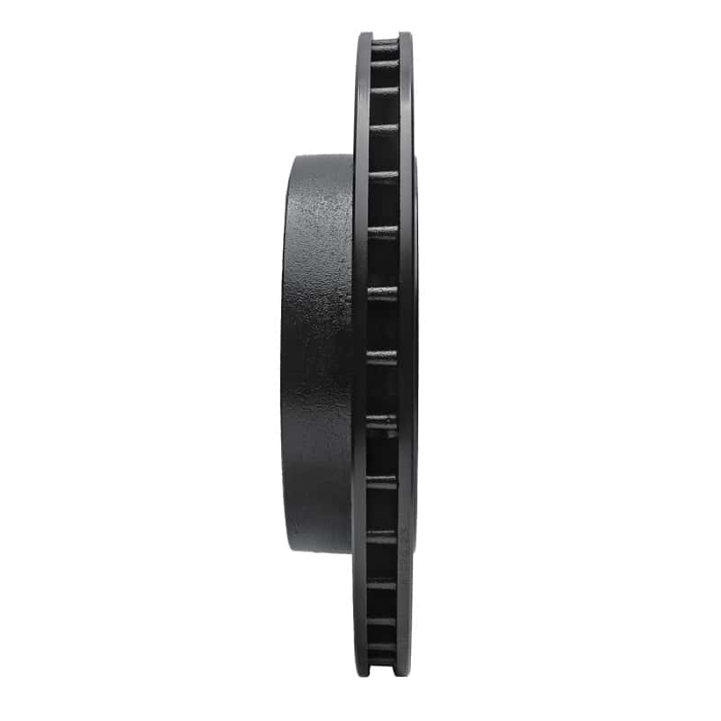 R1 Concepts — R1 06-10 Jeep Grand Cherokee Rear Left Drilled & Slotted Black Brake Rotor
R1 Brake Rotor Drill - view 3