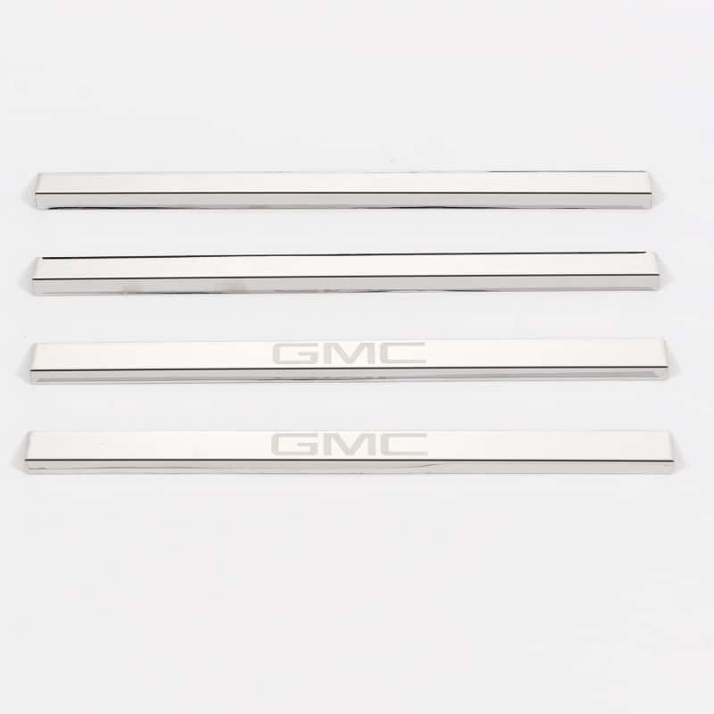 Putco — Putco 2020 GMC Sierra LD/HD - Crew Cab (4pc) w/ GMC Etching SS Door Sills
DoorSillProtSet - view 5