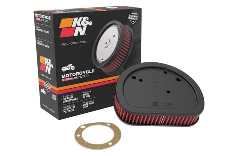 K&N Engineering — K&N Replacement Air Filter 7.125in L x 5.688in W x 1.625in H for Harley-Davidson
Air Filter - view 7