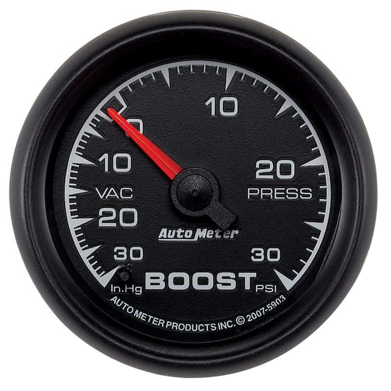 AutoMeter — Autometer ES 52mm Boost/Vacuum Gauge
GA 2" BST 30PSI M ES - view 1