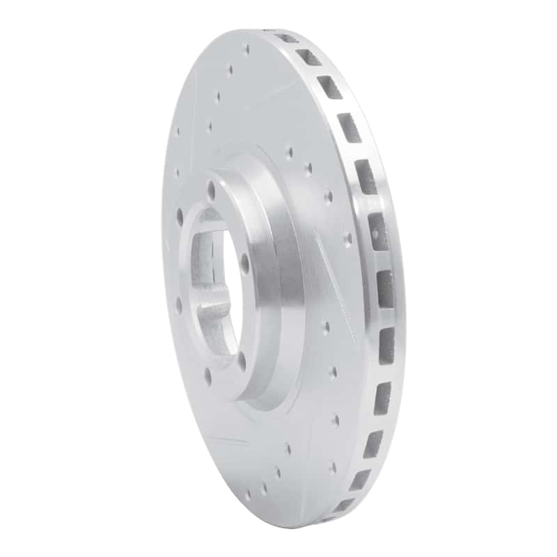R1 Concepts — R1 86-95 Dodge Raider Front Left Drilled & Slotted Silver Brake Rotor
R1 Brake Rotor Drill - view 2
