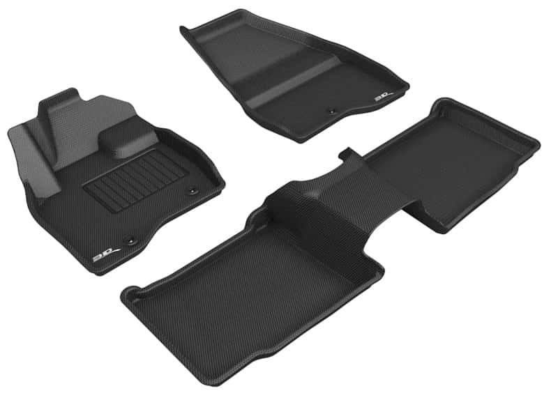 3D MAXpider — 3D MAXpider 17-19 Ford Explorer Kagu Black R1 R2
Floor Mat Set - view 1