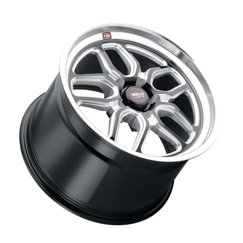 Weld — Weld Racing 18x10 Laguna Drag 5x115 ET30 BS6.70 Gloss BLK MIL DIA 78.1 - view 2
