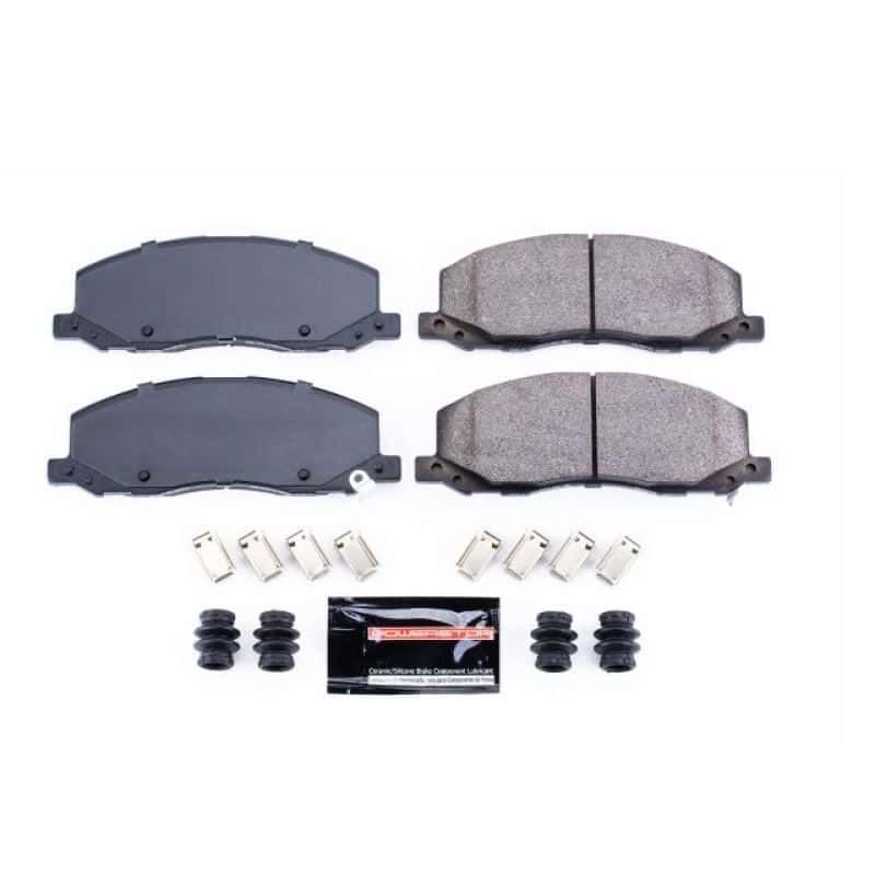 PowerStop — Power Stop 10-11 Saab 9-5 Front Z23 Evo Sport Brake Pad w/Hardware
Z23 Brake Pads - view 1