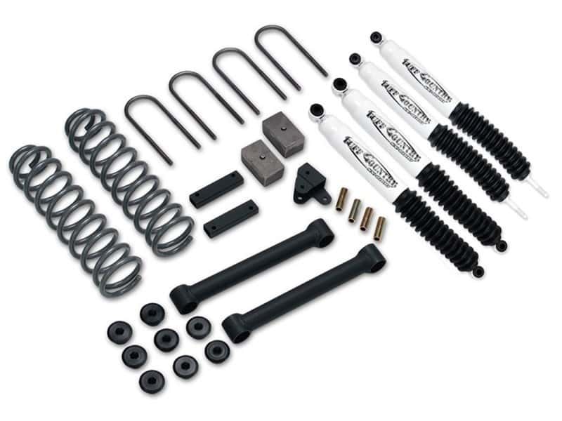 Tuff Country — Tuff Country 87-01 Jeep Cherokee 4x4 3.5in Lift Kit EZ-Ride (SX8000 Shocks)
Complete Kit (w/SX80 - view 1