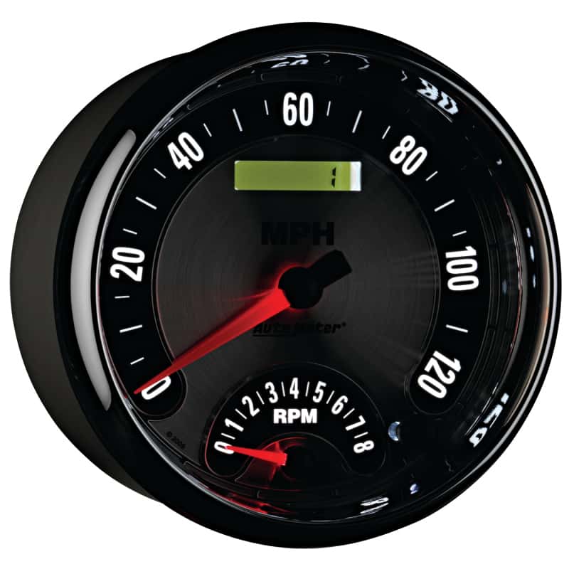 AutoMeter — Autometer American Muscle 5in Tach Speedo Combo In-Dash
5" RPM/SPD COMBO AM - view 12
