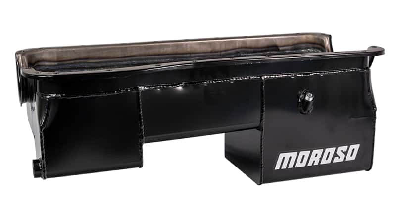 Moroso — Moroso Ford 429-460 (w/Rear Sump) Extra Deep Wet Sump 8qt 9in Steel Oil Pan - view 5