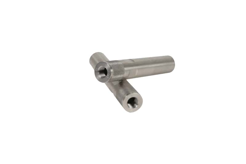 Fleece Performance — Fleece Performance 11+ GM Duramax 6.6L 2500-3500HD Pickups Tie Rod Sleeves
Tie Rod Adj Sleeve - view 3