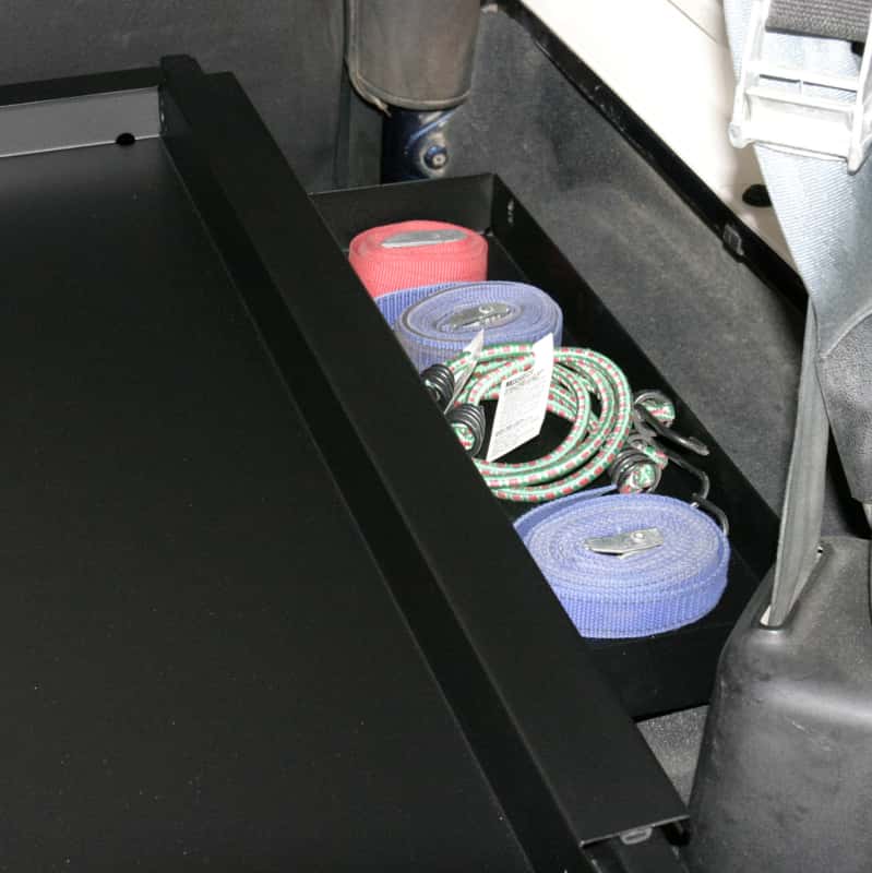 Tuffy Products — Tuffy Tj Lj & Yj Security Deck Enclosure- 01 Blk
Cargo Enclosure - view 4