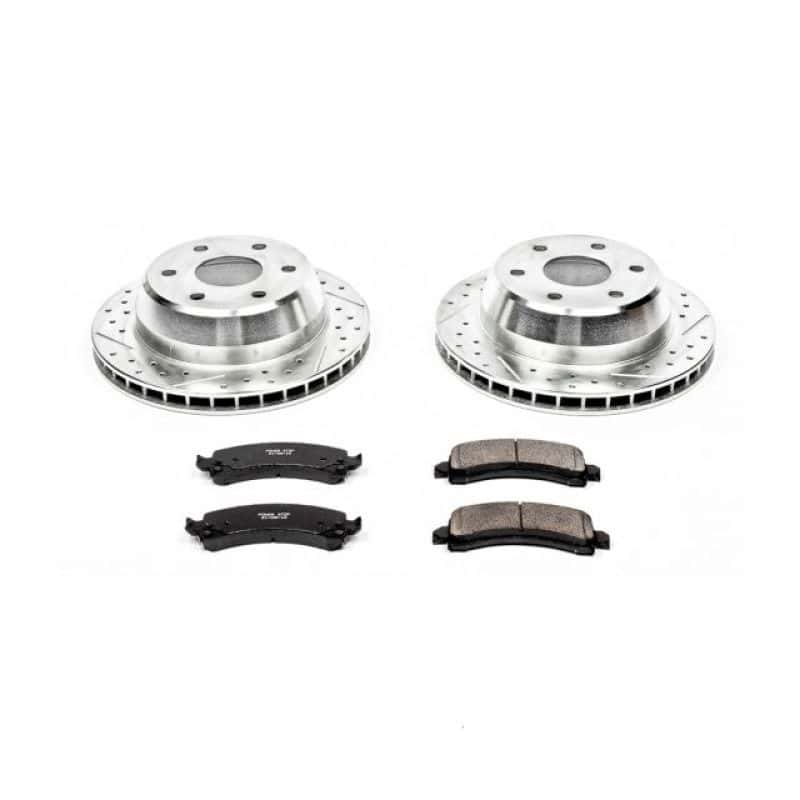PowerStop — Power Stop 03-06 Cadillac Escalade Rear Z23 Evolution Sport Brake Kit - view 1
