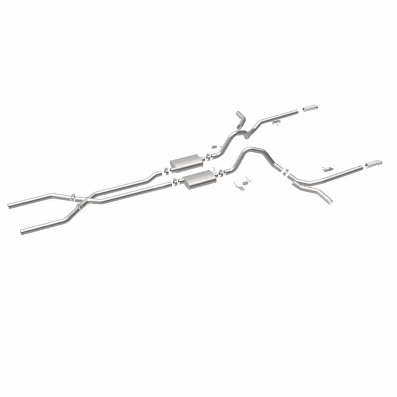 Magnaflow — MagnaFlow 65-68 Chevy Impala All V8 Multiple Exit Options Crossmember-Back Perf Exhaust
Crossmember-Back
Cat-Back - view 38
