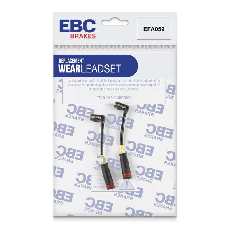 EBC — EBC 07-10 Mercedes-Benz M-Class (ML) ML320 CDi 3.0 TD Front Wear Leads
DscBrkPadWrSnsr - view 2