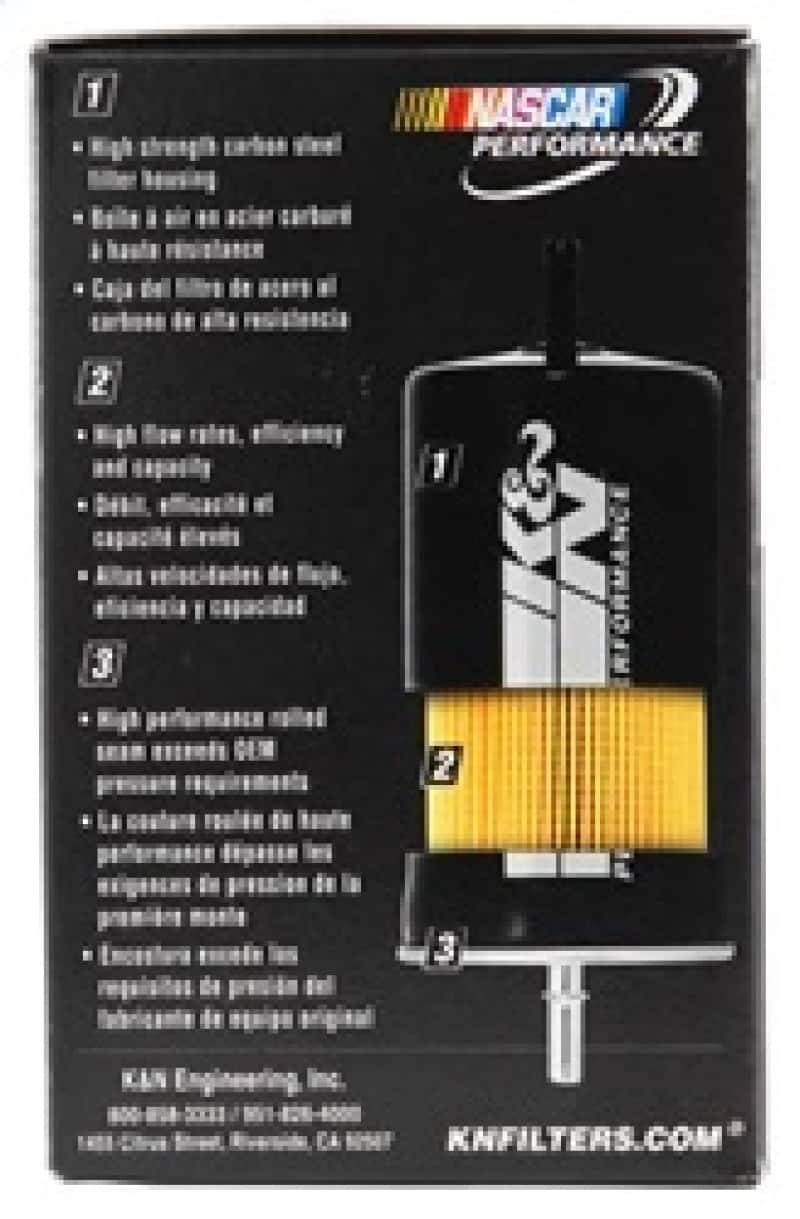 K&N Engineering — K&N Fuel Filter 84-89 Nissan 300ZX, 00-04 Nissan Xterra. 95-97 Nissan 200SX - view 9