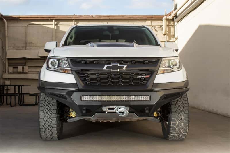 Addictive Desert Designs — Addictive Desert Designs 17-18 Chevy Colorado Stealth Fighter Front Bumper w/ Winch Mount
Bumper- Front
Bumpers - view 7