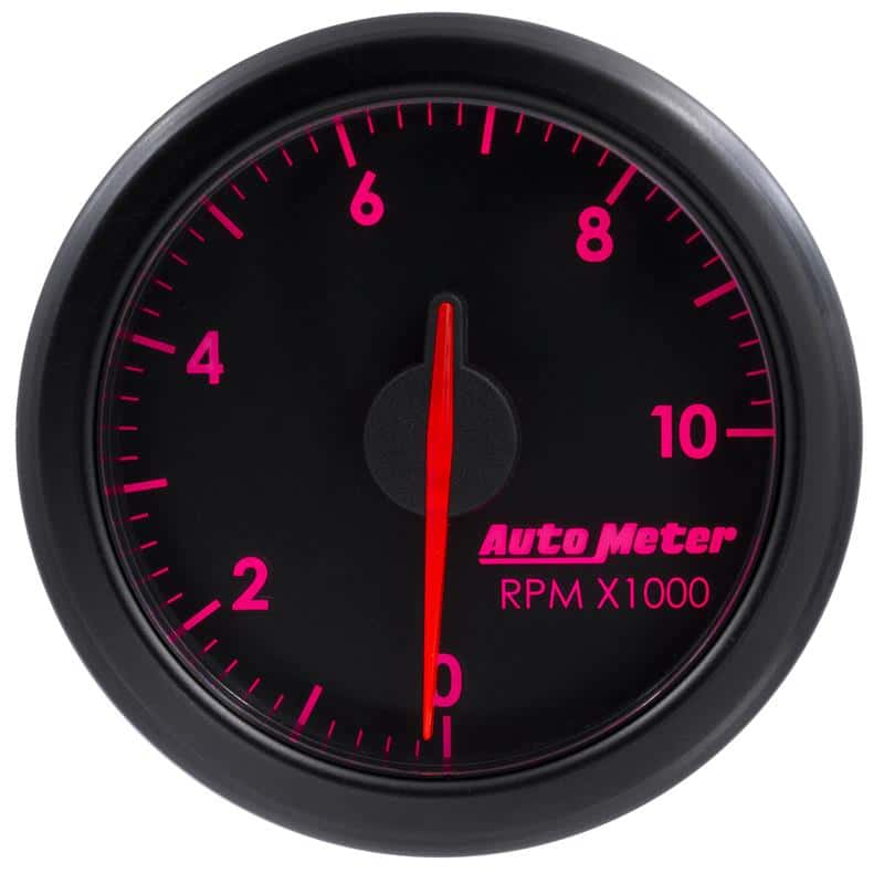 AutoMeter — Autometer Airdrive 2-1/6in Tachometer Gauge 0-10K RMP - Black
GA 2" 10KRPM ARDRV B - view 7