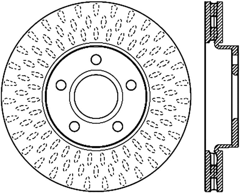 Stoptech — StopTech Slotted Sport Brake Rotor
Sport Slotted Rotor - view 1