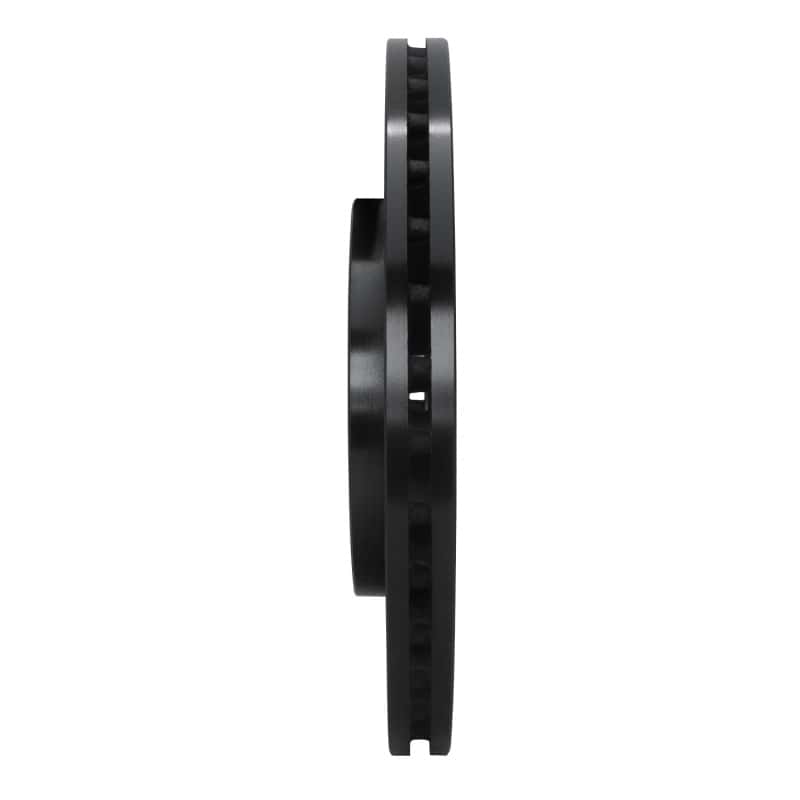 R1 Concepts — R1 1984-1989 Nissan 300ZX Front Right Drilled & Slotted Black Brake Rotor
R1 Brake Rotor Drill - view 3