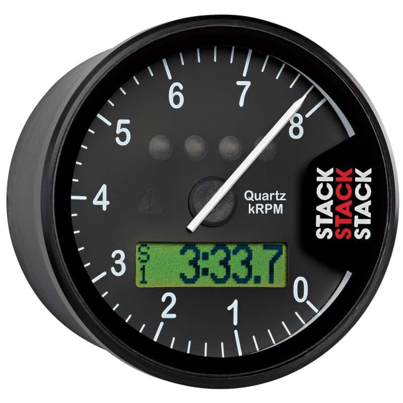 AutoMeter — Autometer Stack Display Tachometer 0-8K RPM - Black
Disp Tach Blk 8kRPM - view 6