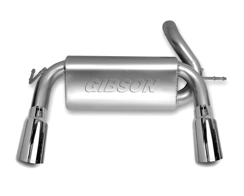 Gibson — Gibson 07-17 Jeep Wrangler JK Rubicon 3.6L 2.5in Axle-Back Dual Split Exhaust - Aluminized
Truck/Suv (Jeep) - view 1