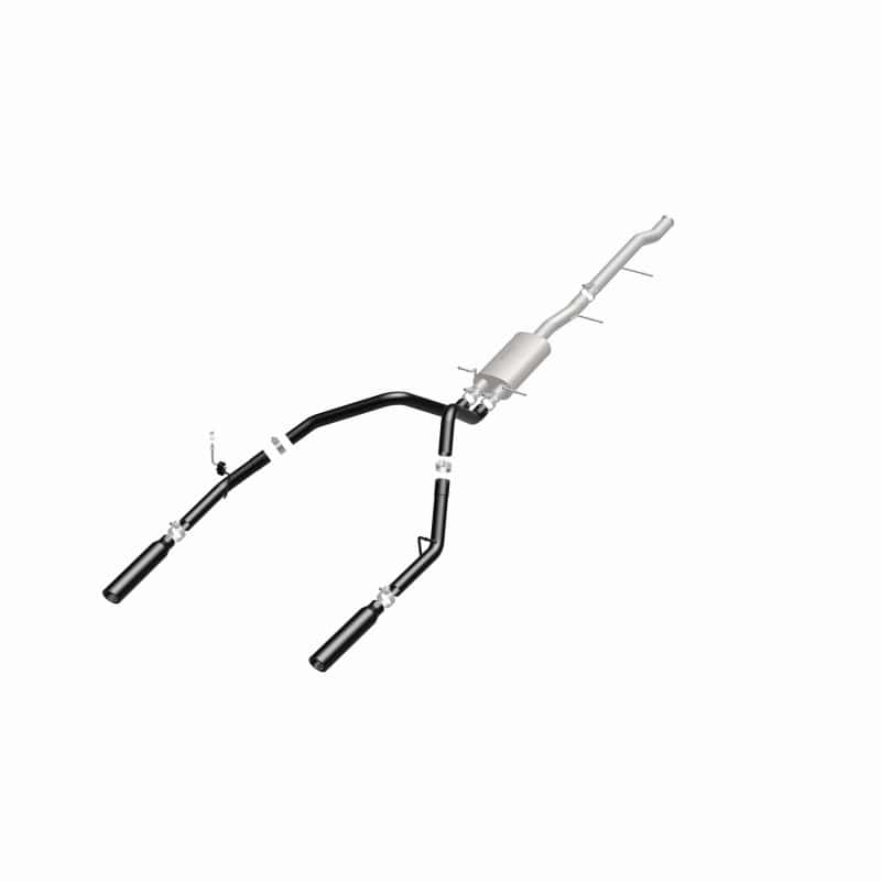 Magnaflow — MagnaFlow SYS Cat-Back 3.5in Black Dual Split Rear Tips 10-13 Chevy Silverado / GMC Sierra 5.3L
Cat-Back - view 23