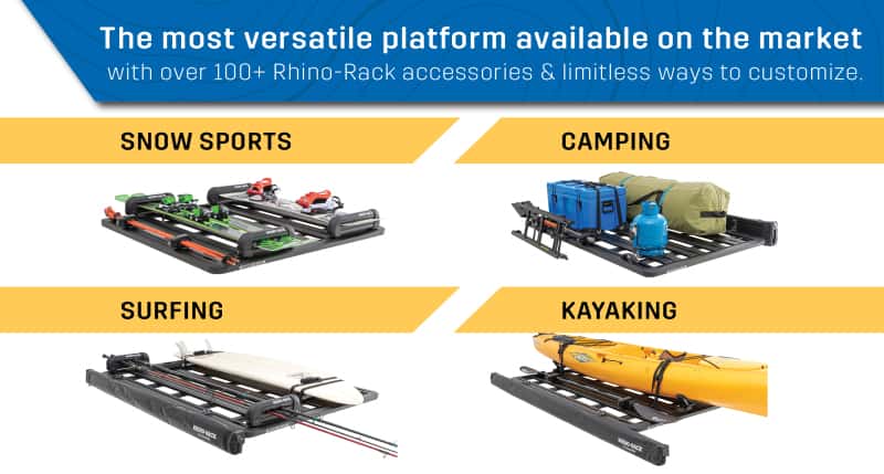 Rhino-Rack — Rhino-Rack Pioneer Platform Unassembled with 2500 Leg Kit - view 12