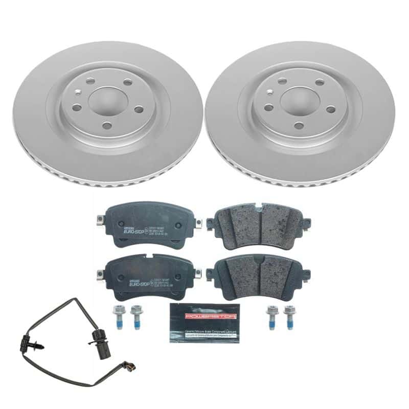 PowerStop — Power Stop 17-19 Audi A4 Rear Euro-Stop Brake Kit - view 1