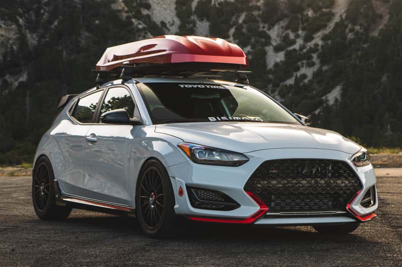 CSF — CSF 19-20 Hyundai Veloster N / 17-20 Hyundai i30 N MT Stepped Core Intercooler - Black
CSF Intercooler - view 7