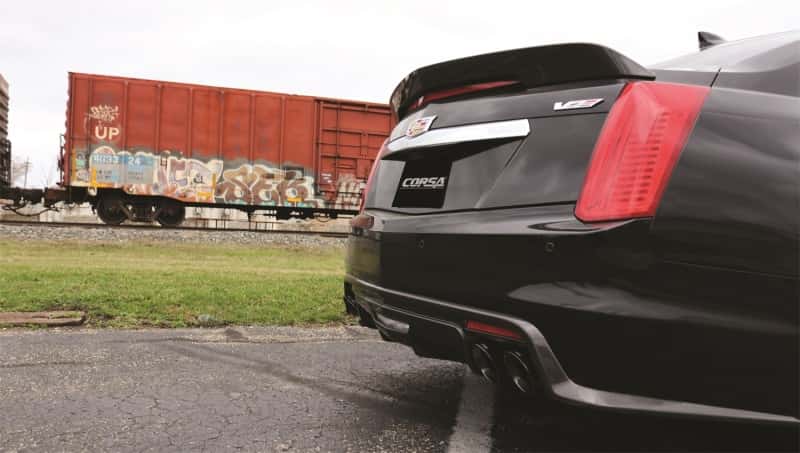 CORSA Performance — Corsa 2016-2019 Cadillac CTS V 6.2L V8 2.75in Polished Xtreme Axle-Back Exhaust
Exhaust - view 8