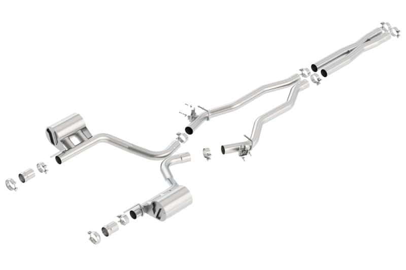 Borla — Borla 2015-2022 Charger SRT 392 / Scat Pack 6.4L Atak Catback Exhaust Single Split Rear Exit
Cat-Back System - view 3