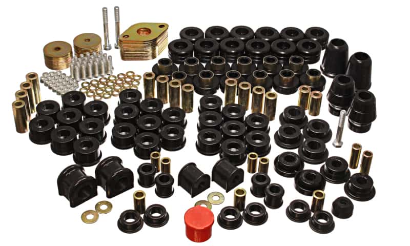 Energy Suspension — Energy Suspension 07-11 Jeep JK 4dr Black Hyper-Flex Master Bushing Set
Master Bushing Kit - view 4