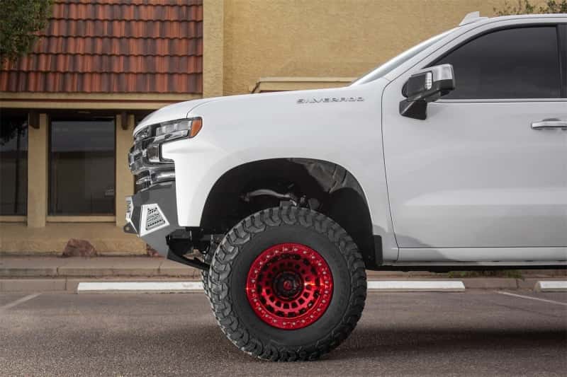 Addictive Desert Designs — Addictive Desert Designs 2019 Chevrolet Silverado 1500 SF Front Bumper w/ Winch Mount&Sensor Cutout
Bumper- Front
Bumpers - view 4