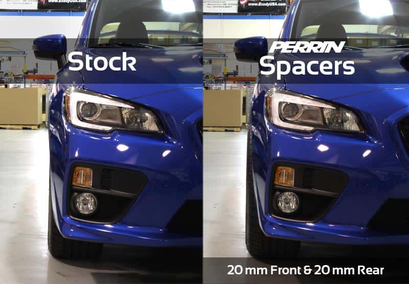Perrin Performance — PERRIN 15-25 Subaru WRX / 05-21 STI 20mm Wheel Spacers 5x114.3 56mm CB - Pair - view 8