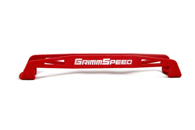 GrimmSpeed — GrimmSpeed 08-18 Subaru WRX/STI Lightweight Battery Tie Down - Red - view 2